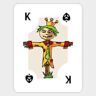 Easy Halloween Playing Card Costume: King of Spades Magnet